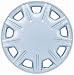 Automotive : Drive Accessories KT857-15S/L 15" Silver and Lacquer ABS Plastic Wheel Cover Replica Hubcaps - Pack of 4