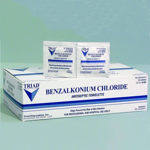 HealthPersonalCare: Benzalkonium Chloride Towelettes  Case 