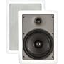 NXG Technology NX-602W 2-Way In-Wall Speakers with 6.5" Woofers (White, Pair)