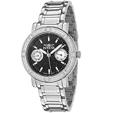 Invicta Womens 0098 II Collection Stainless Steel Diamond Accented Watch