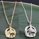 Exselle Horse Head in Horseshoe Necklace