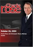 Charlie Rose with Christopher Reeve; Richard Avedon (October 15, 2004)