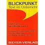 Blickpunkt Text im Unterricht: Die Blechtrommel