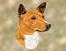Basenji Woven Lap Square (Throw Blanket)