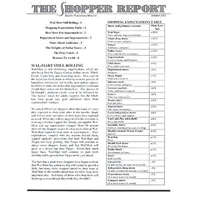 Shopper Report by