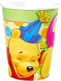 Winnie the Pooh 1st Birthday Cups 8ct