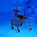 Frontier Lite Rollator Metallic Burgundy