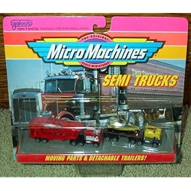 Semi Trucks Micro Machines Collection 4 by 