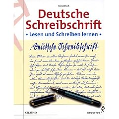 Deutsche Schreibschrift, Lehrbuch