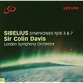 Sibelius - Symphonies Nos 3 & 7 (LSO, Davis)