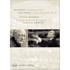 Bruckner Beethoven - Symphony No. 7, Piano Concerto No. 3, Alfred Brendel, Claudio Abbado by