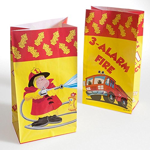 Fire Fighter Paper Bags