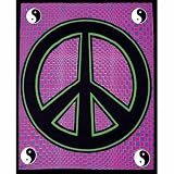 Review Old Glory  / Yin-Yang & Peace Blacklight Tapestry Wall Hanging