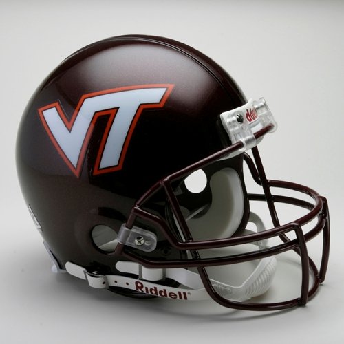 Riddell Virginia Tech Hokies Authentic Pro Line Helmet - Virginia Tech Hokies One Size