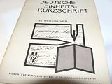 Produkt-Bild: Lehrbuch der deutschen Kurzschrift. T. 1. Verkehrsschrift - Einf&uuml;hrung