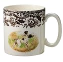 Spode Woodland Hunting Dogs 9-Ounce Mug, Flat-Coated Pointer