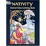 Nativity Stained Glass Coloring Book (Dover Pictorial Archives) (Vol i)
