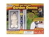 Grafix 9-piece Paint Your Own Garden Gnome Kit