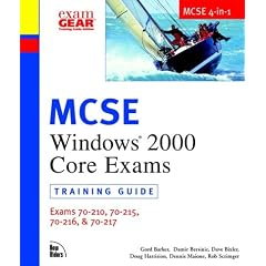 Windows 2000 Core Exams: MCSE Training Guide (70-210, 70-215, 70-216, 70-217)