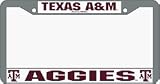 Texas A&amp;M Aggies Chrome License Plate Frame