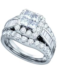 2.00CTW DIAMOND INVISIBLE RING