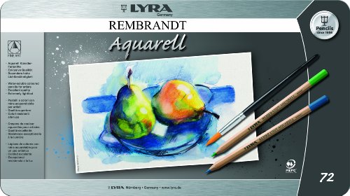 LYRA 2011720 Rembrandt Aquarell Etui M72 K&uuml;nstlerstift Metalletui mit 72 St&uuml;ck Preisvergleich