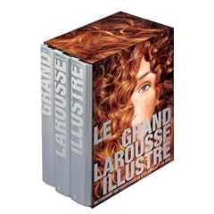 Coffret grand Larousse illustr� en 3 volumes