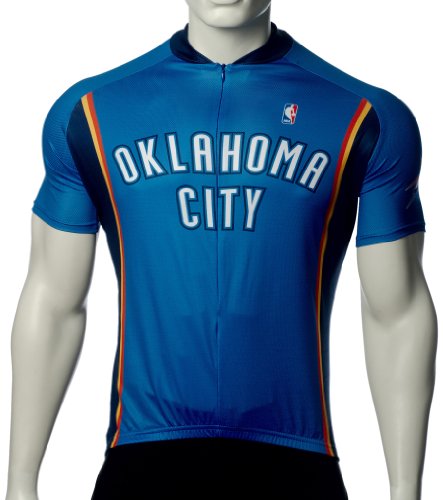 NBA Oklahoma City Thunder Women'S Cycling Jersey, Blue, Medium