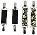 N'Ice Caps 2 Pairs Kids Mitten Clips - Strong Strainless Steel with Teeth