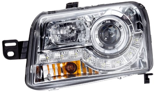Dectane SWFI07GX Dayline Scheinwerfer Fiat Panda 2003-09.09 TFL Optik chrome Preisvergleich
