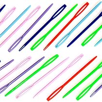 Dazzling Toys Ideal for crafts Plastic Lacing Needles - Pack of 40
