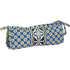 Vera Bradley Small Bow Cosmetic Bag Riviera Blue