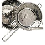 Kitchen Craft Stainless Steel Long Handled Colander 20cm