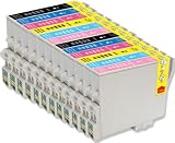 Epson T048(2BK/2C/2M/2Y/2LC/2LM) 12pk Compatible Patent Free Ink Cartridges-Stylus Photo R200 Photo R220 Photo R300 Photo R300M Photo R320 Photo R340 Photo RX500 Photo RX600 Photo RX620