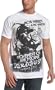 Zion Rootswear Men's Bob Marley Exodus '77 Jumbo T-Shirt,White,Medium
