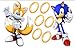 Sonic the Hedgehog Tails, Knuckles, and Shadow Removable Wall Stickers Set
