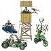 Kool Toyz 4-Man Action Squad Boat and Jeep Set