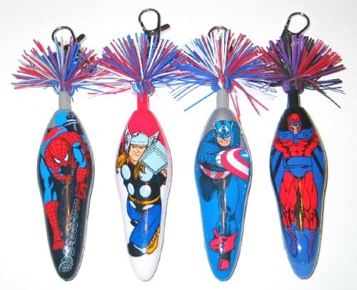 Kooky Marvel Heroes Novelty Pen Keychains - Series 3 Set of 4