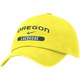 Nike Oregon Ducks Yellow Lacrosse Adjustable Hat