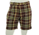 Ralph Lauren Button Front Plaid Shorts Multi 36