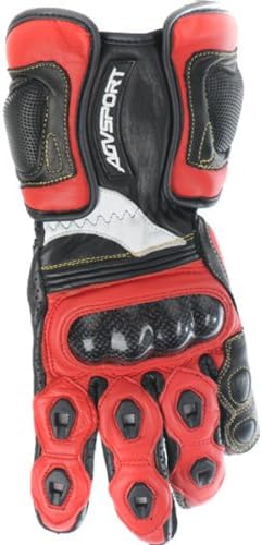 AGV Sport Laguna Men's Racing/Sport Street Bike Motorcycle Gloves - Red / Medium
