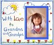 With Love to Grandma & Grandpa (crayola) Picture Frame Gift