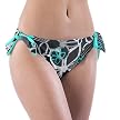 Mossimo® Printed Side Tie Bottom Black-(XL)