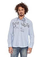 Desigual Camisa Chase (Celeste)