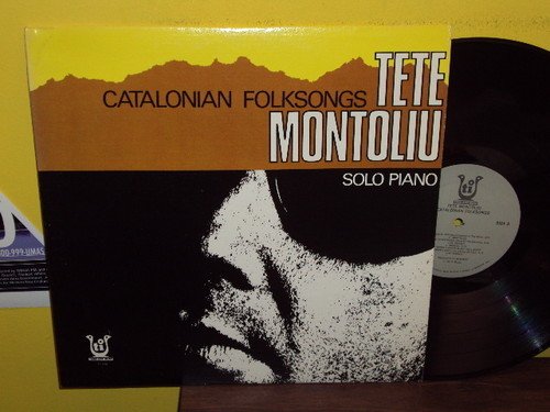 TETE MONTOLIU - Catalonian Folk Songs - 33T