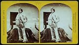 Shee-zah-nan-tan, Jicarilla Apache Brave in characteristic costume, northern New Mexico. Reprint (21 x 12 inches)
