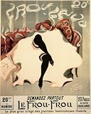 Le Frou - Frou Mini Poster Print by Lucien-Henri Weiluc, 16x20 College Mini Poster Print by Lucien-Henri Weiluc, 16x20