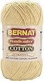 Spinrite Handicrafter Cotton Yarn Solids, 400 gm, Country Yellow