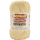 Spinrite Handicrafter Cotton Yarn Solids, 400 gm, Country Yellow