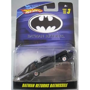 Hot Wheels > Batman Returns Batmissile Vehicle 1 50 Scale by Mattel
